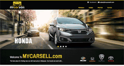 Desktop Screenshot of mycarsell.com